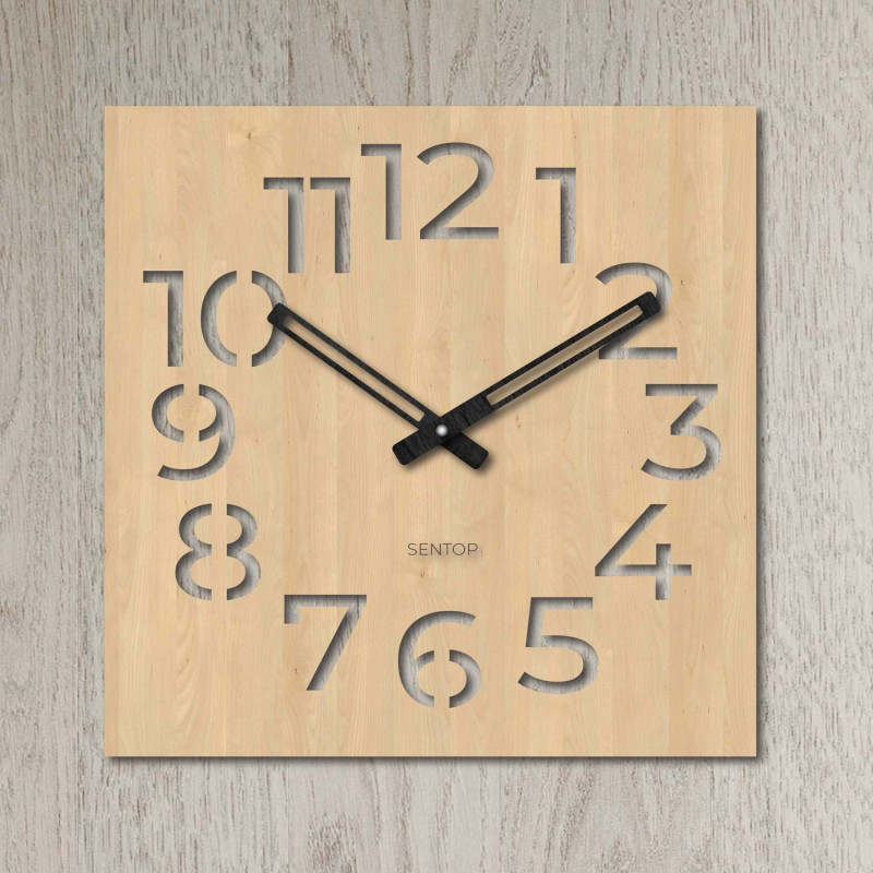 Wall Clock - Sentop | HDFK033 | wooden