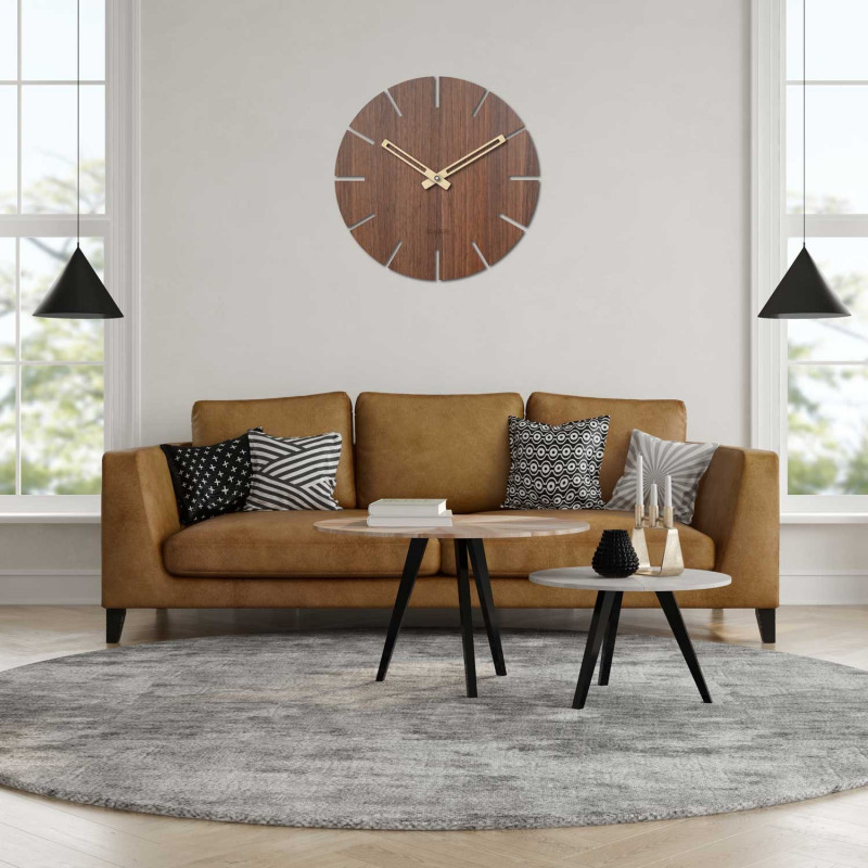 Round wall clock - Sentop | HDFK034 | wooden