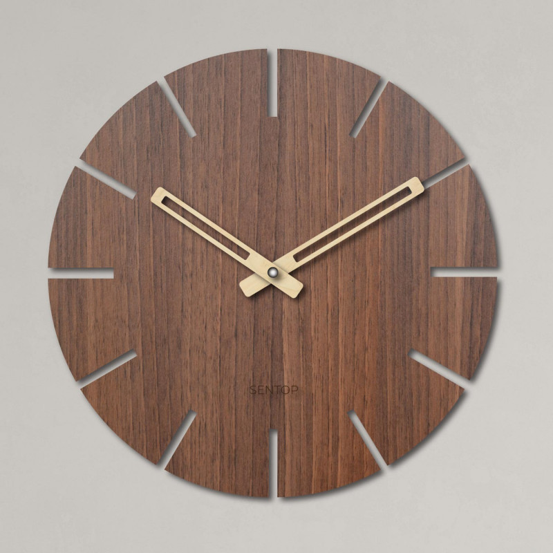 Round wall clock - Sentop | HDFK034 | wooden