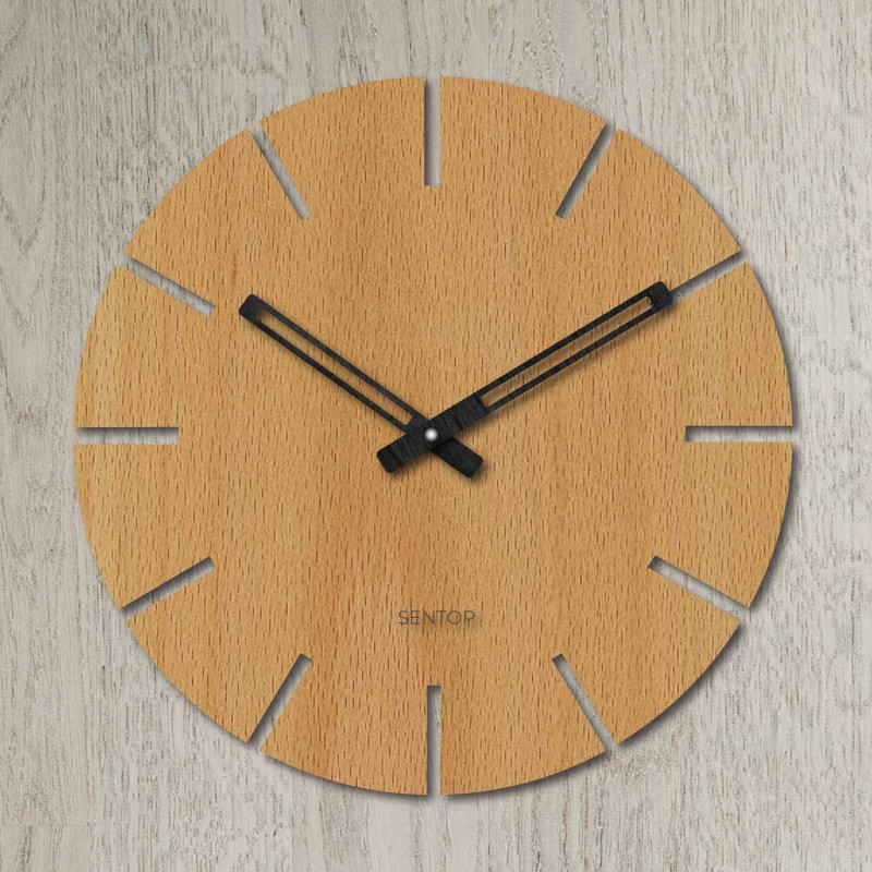 Round wall clock - Sentop | HDFK034 | wooden