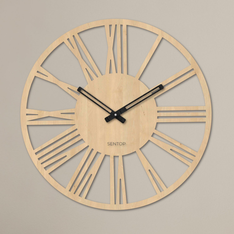 Clock on the wall of Roman numerals - Sentop |...