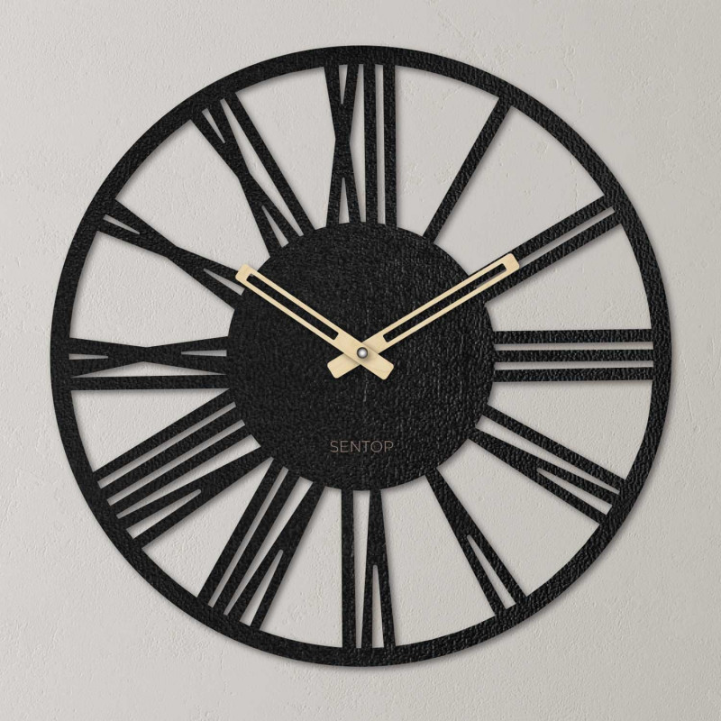 Clock on the wall of Roman numerals - Sentop |...