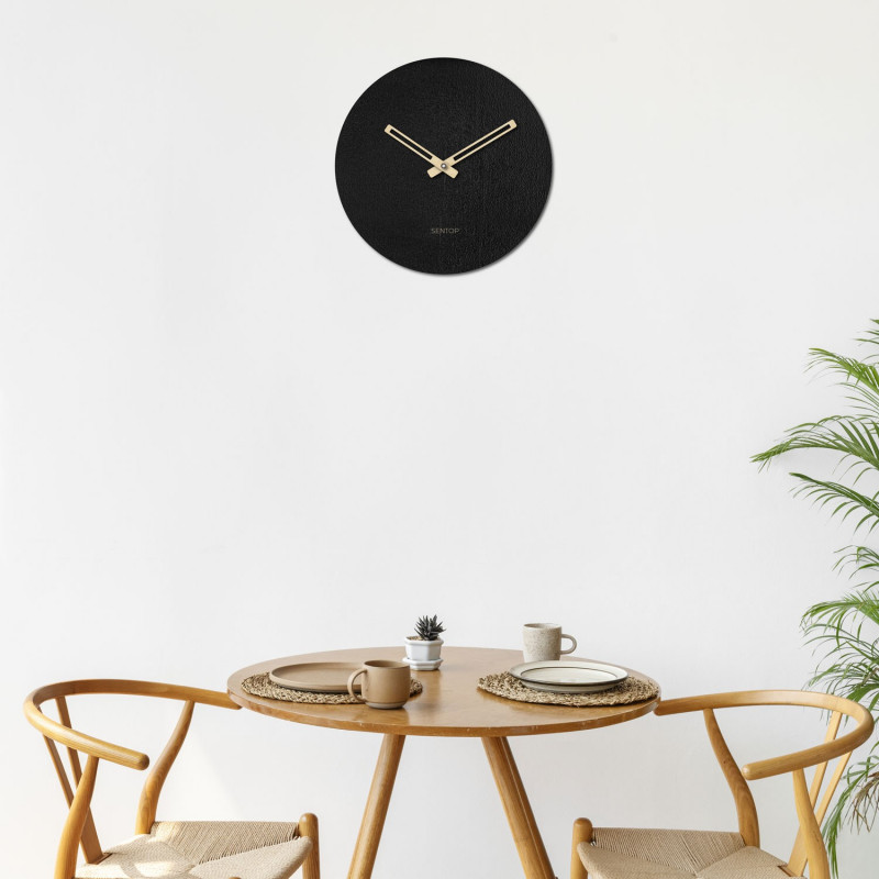 Wooden wall clock - maple, oak, walnut, beech