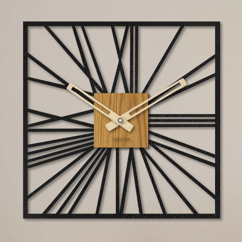 Wooden wall clock - Sentop | HDFK038 | Oak