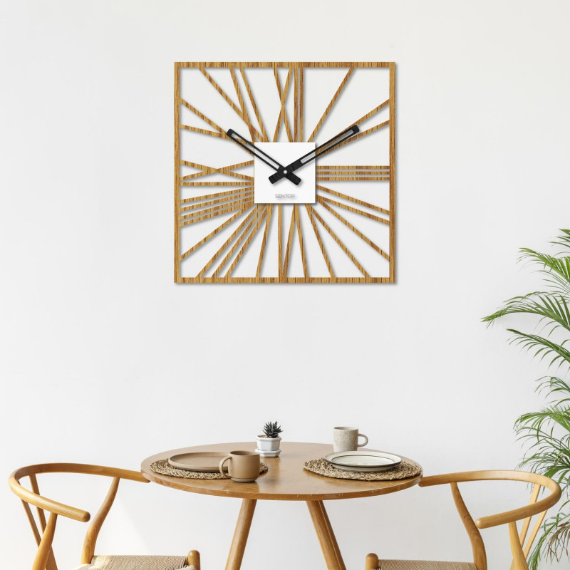 Wooden wall clock - Sentop | HDFK038 | Oak