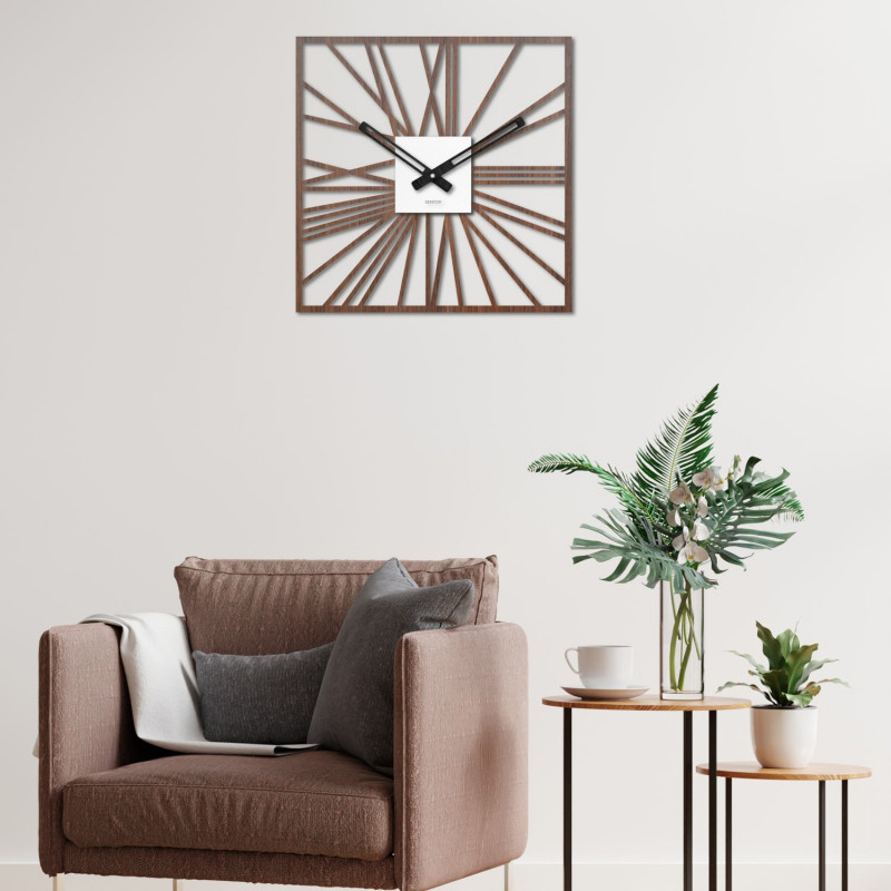 Wooden wall clock | HDFK038 | wenge walnut