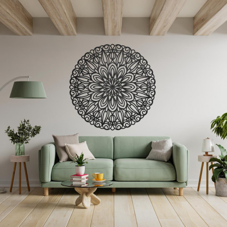 Laser Cut Plywood Mandala: Wood Wall Art Decor - SOFIS