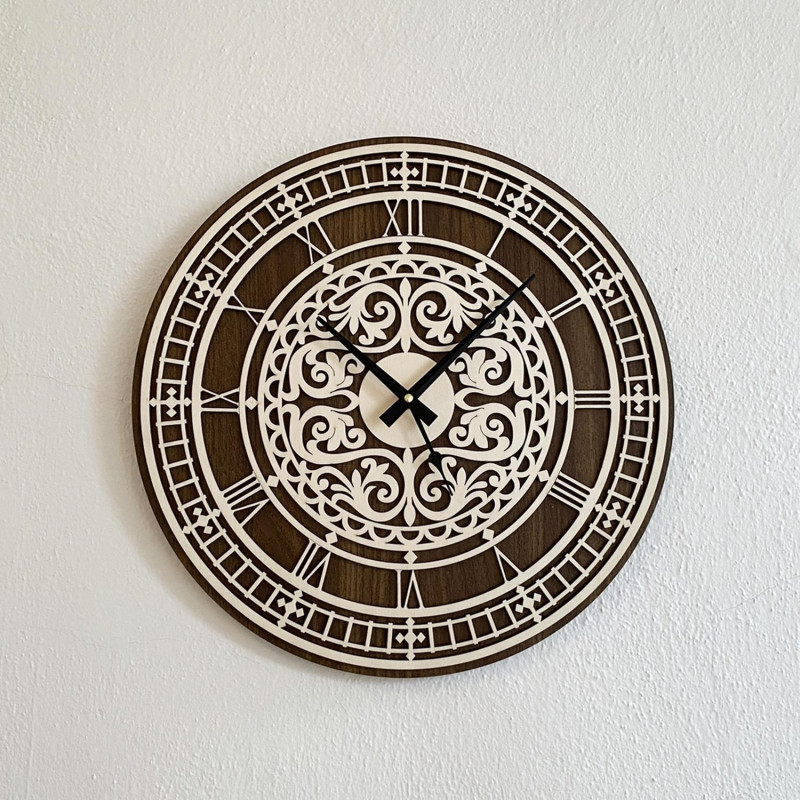 Elegant wooden wall clock - Sentop | PR0463 |...