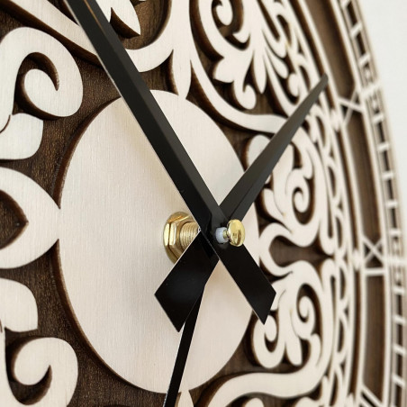 Elegant wooden wall clock - Sentop | PR0463 | double layer