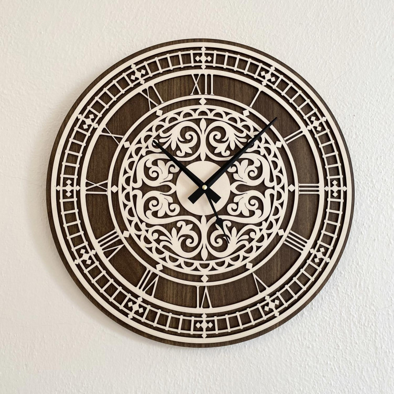 Elegant wooden wall clock - Sentop | PR0463 |...