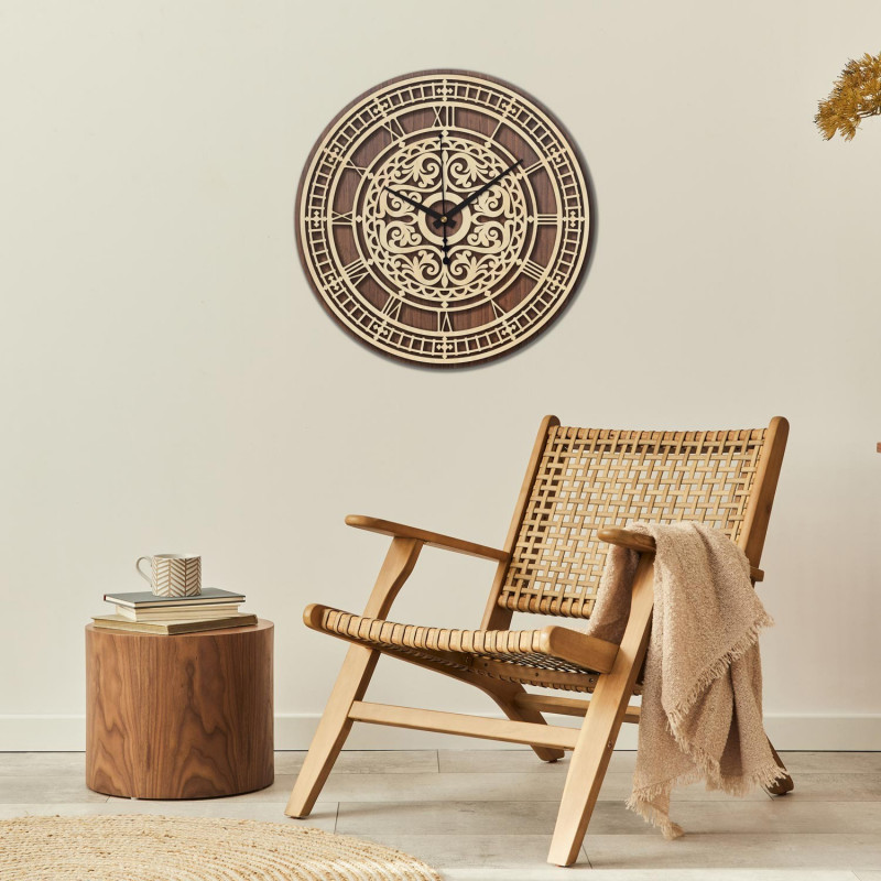 Elegant wooden wall clock - Sentop | PR0463 |...