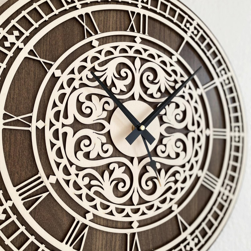 Elegant wooden wall clock - Sentop | PR0463 |...
