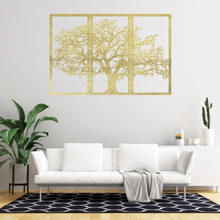 Three-piece wall decoration tree - SKOMBER