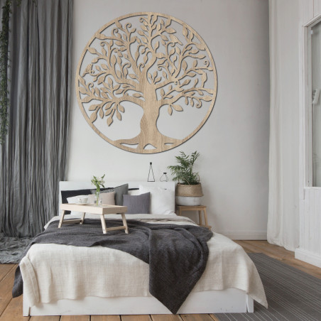 Wall painting Tree of Life | Unique decoration for the living room