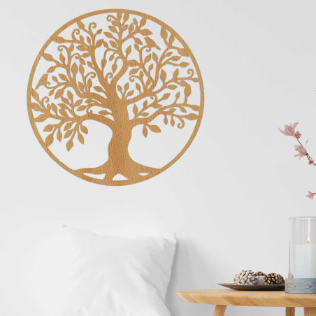 Wall painting Tree of Life | Unique decoration for the living room