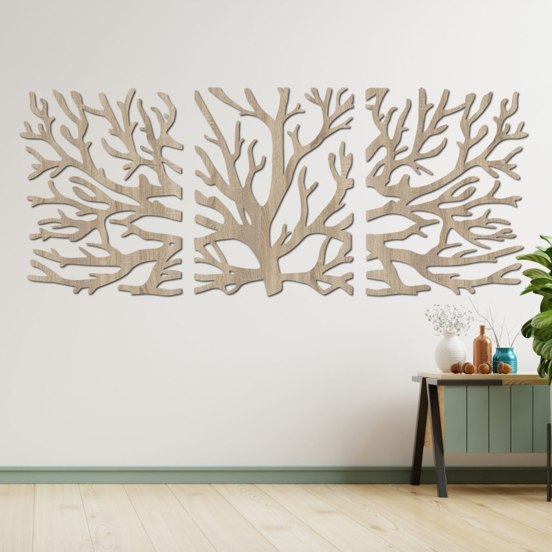 Decoration picture on the wall branches - Modern tree branches on the wall