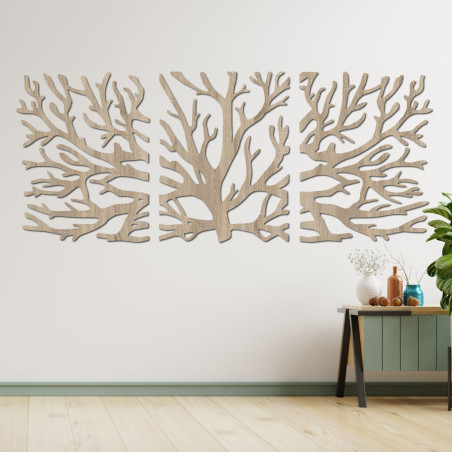 Decoration picture on the wall branches - Modern tree branches on the wall
