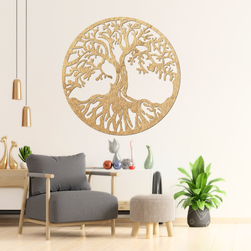 Tree of Life painting natural elegance - CHROAY