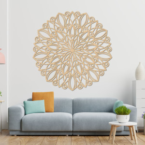 Mandala on the wall - symbol of balance and beauty - REBUSS 2
