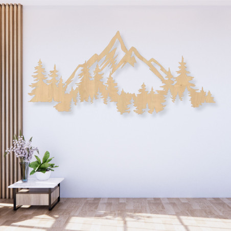 Wooden decoration from mountains and forests - SIERRAA