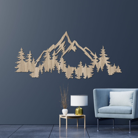 Wooden decoration from mountains and forests - SIERRAA