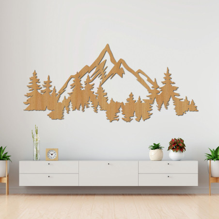Wooden decoration from mountains and forests - SIERRAA