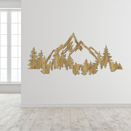 Wooden decoration from mountains and forests - SIERRAA