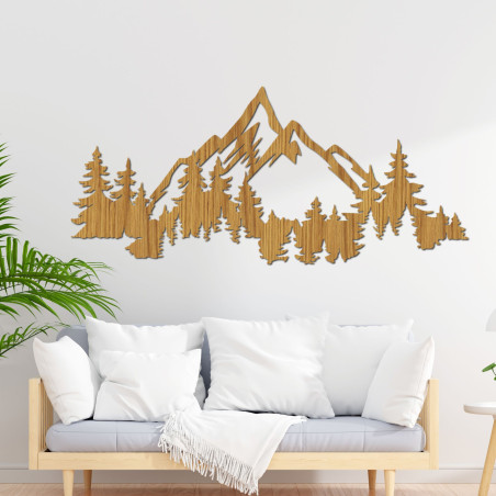 Wooden decoration from mountains and forests - SIERRAA
