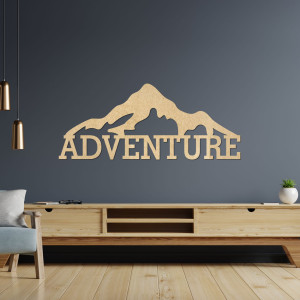 Carved wood painting - ADVENTURE 2