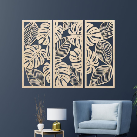 monstera painting for nature lovers