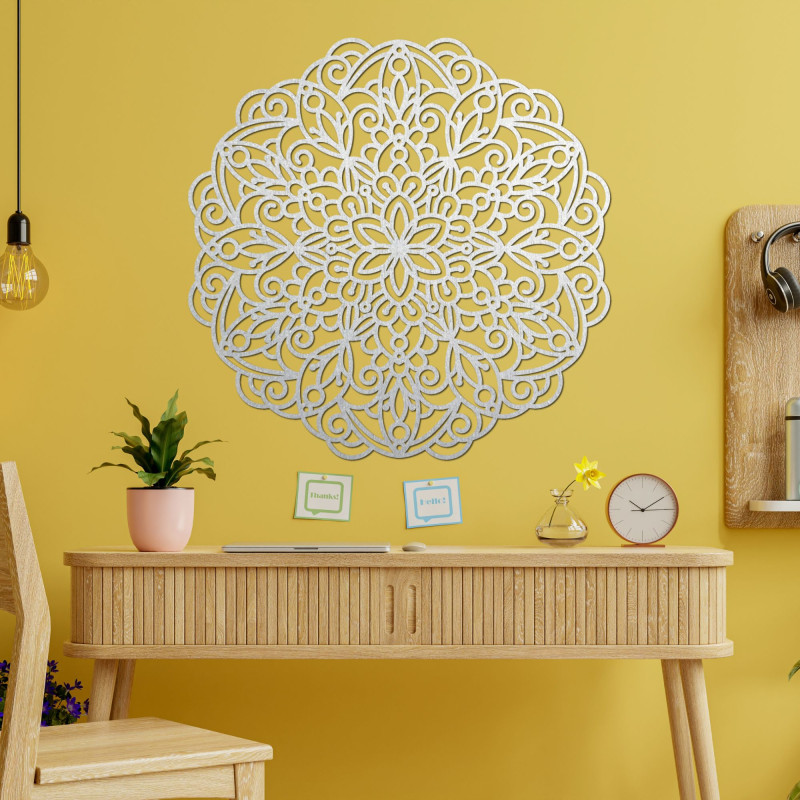 Wooden mandala, wall painting - TERRONS