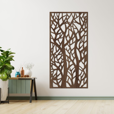 Decorative panel painting forest silhouettes - MONY
