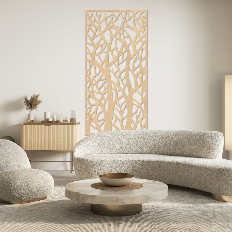 Decorative panel painting forest silhouettes - MONY