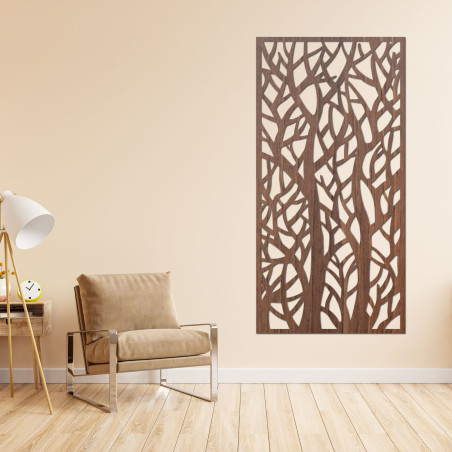 Decorative panel painting forest silhouettes - MONY