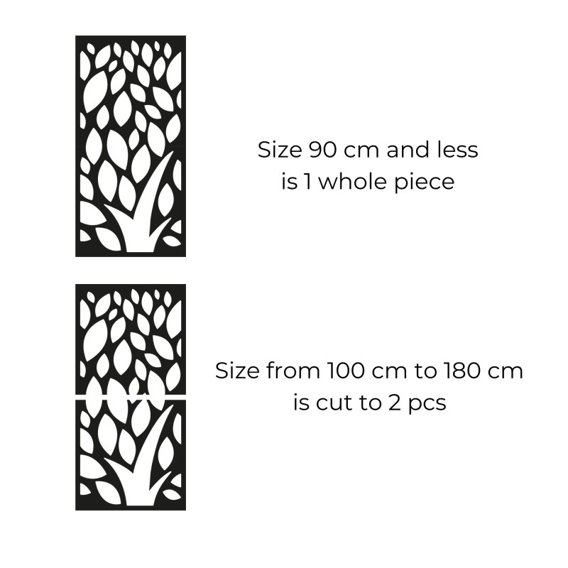 Wooden wall picture of decorative pattern with...