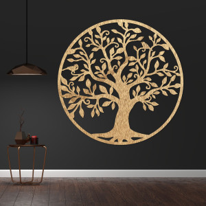 Wooden decoration tree of life 2