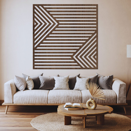 Wooden wall decoration - LINEA Wooden wall decoration - LINEA