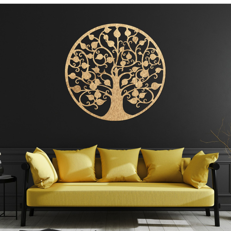 Wall painting tree of life unity and growth -...