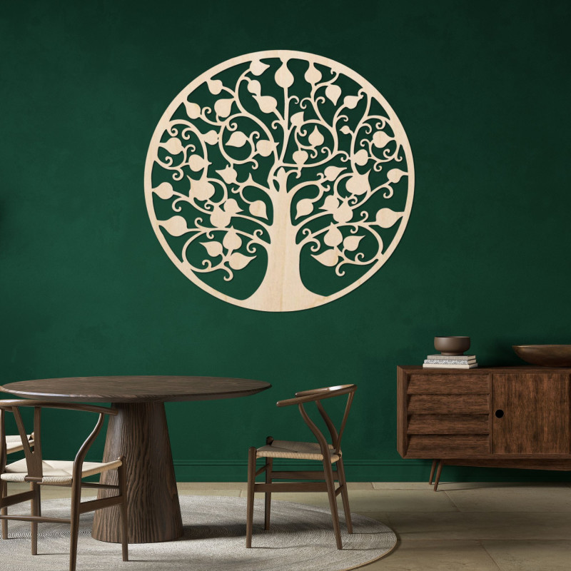 Wall painting tree of life unity and growth -...
