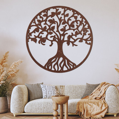 Carved wall painting tree of life - VITALIS
