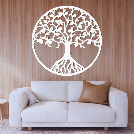 Carved wall painting tree of life - VITALIS