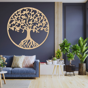 Wooden wall decoration tree of life - ETERNA 2