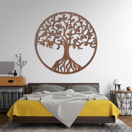 Elegant wooden wall decoration tree of life - ETERNA