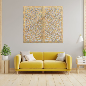 Oriental wall decoration square - FLOUFER 2