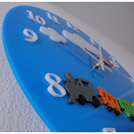 Cheerful wall clock for boys and girls Cheerful wall clock for boys and girls