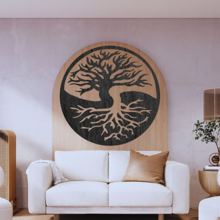 Wooden wall decoration tree of life - DUALITA Wooden wall decoration tree of life - DUALITA