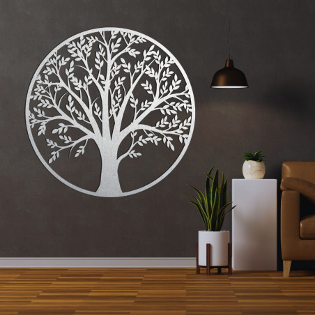 Detailed Wooden Tree of Life Wall Art - Modern Farmhouse Decor - FORTIS
