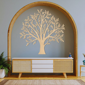 Carved wooden decoration family tree - FAMILIAE 2