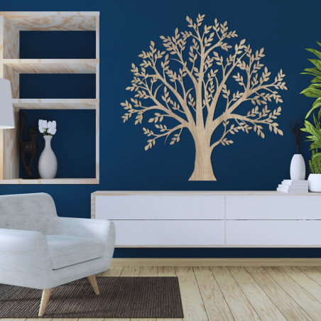 Carved wooden decoration Family tree - FAMILIAE