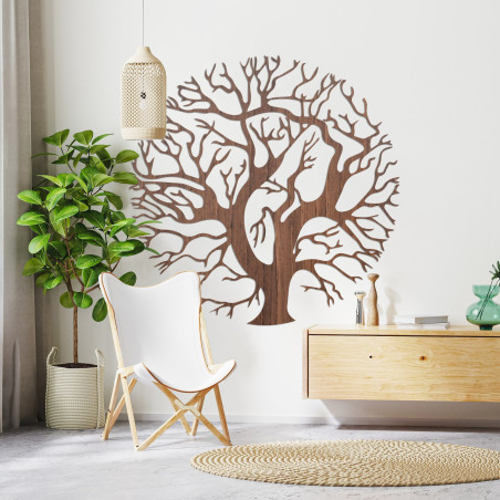 Wooden painting Tree of Life - a symbol of harmony and family Wooden painting Tree of Life - a symbol of harmony and family